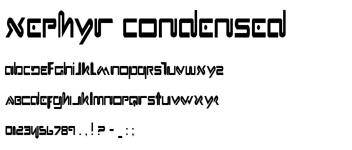 Xephyr Condensed police